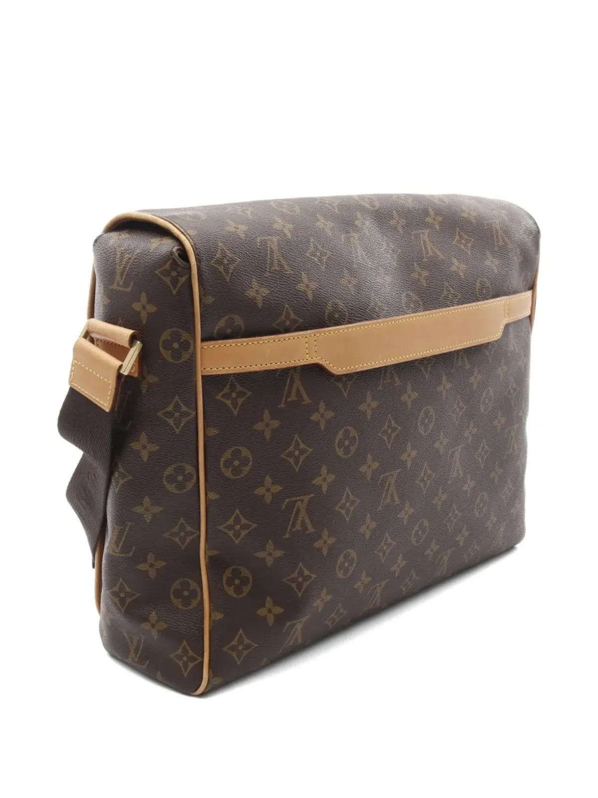 Louis Vuitton Pre-Owned 2001年頃 アベス モノグラム・ショルダーバッグ ブラウン - 画像2
