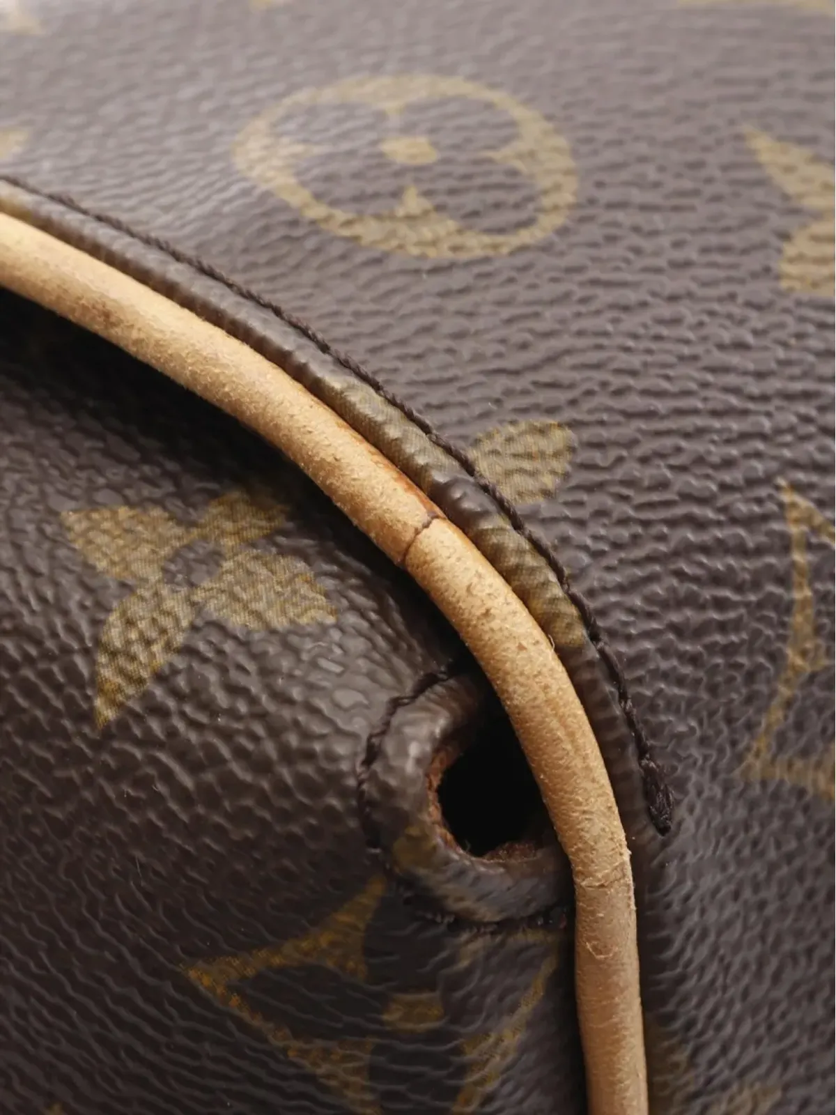 Louis Vuitton Pre-Owned 2001年頃 アベス モノグラム・ショルダーバッグ ブラウン - 画像4