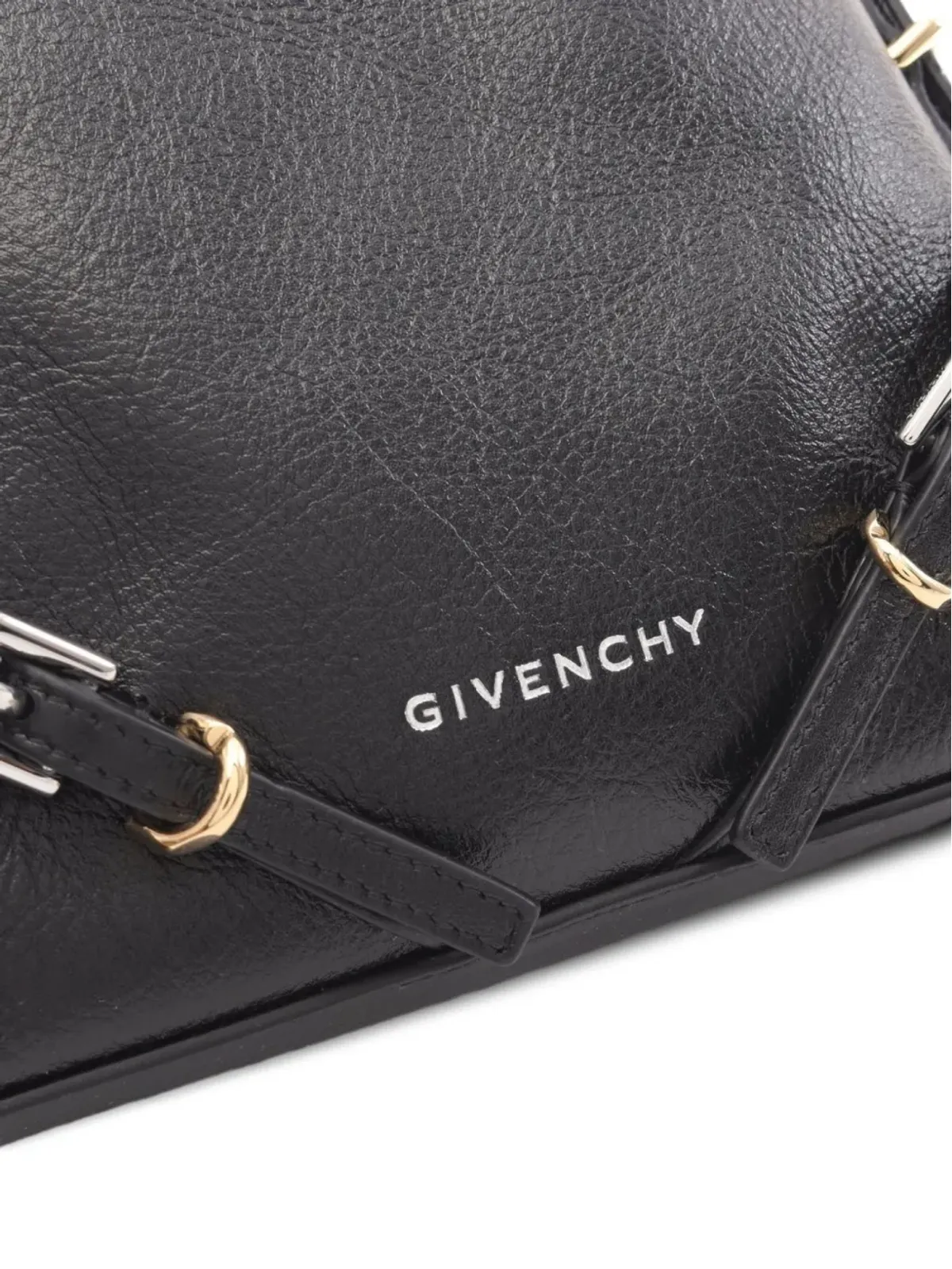 Givenchy ビンテージ 2021 Nano Voyou ショルダーバッグ ブラック - 画像3