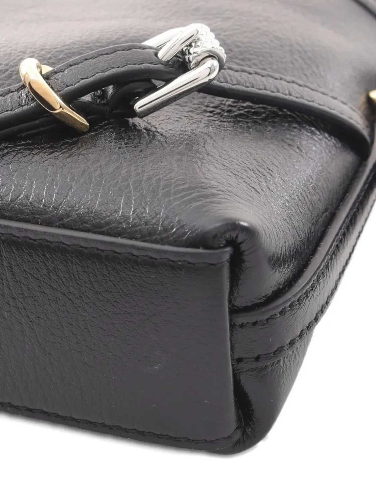 Givenchy ビンテージ 2021 Nano Voyou ショルダーバッグ ブラック - 画像4