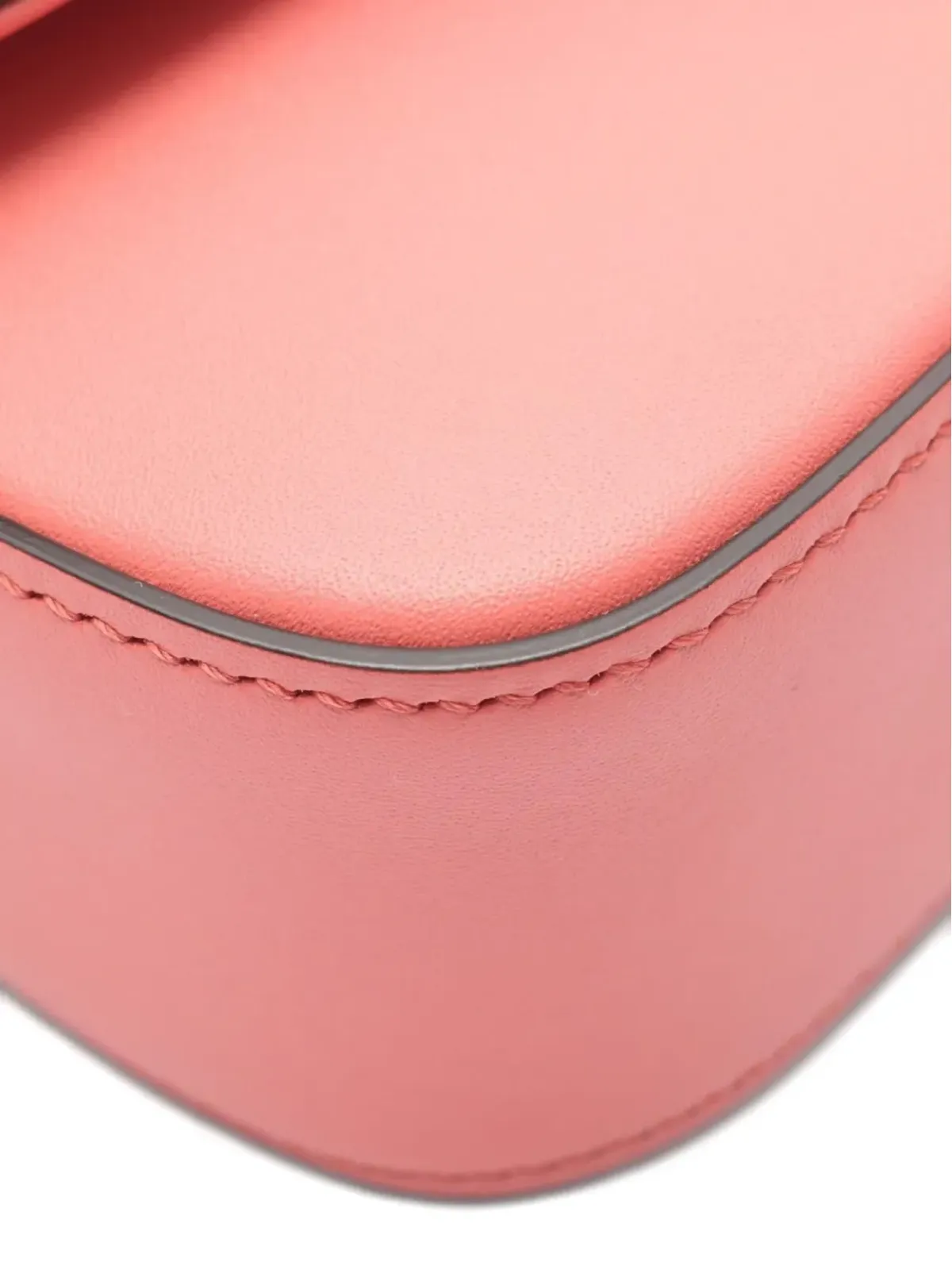 Gucci Pre-Owned プチGG レザーショルダーバッグ ピンク - 画像3