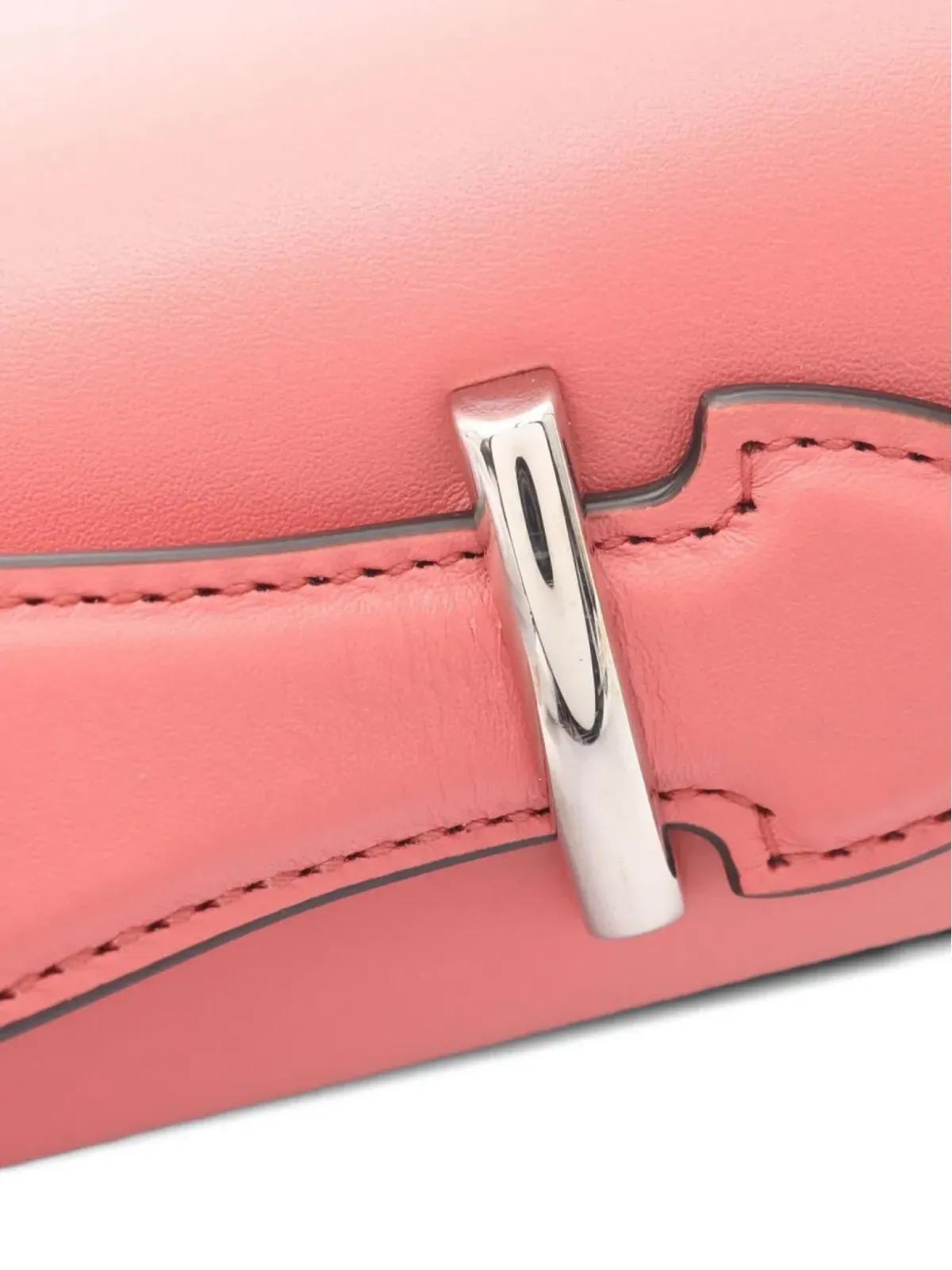 Gucci Pre-Owned プチGG レザーショルダーバッグ ピンク - 画像4