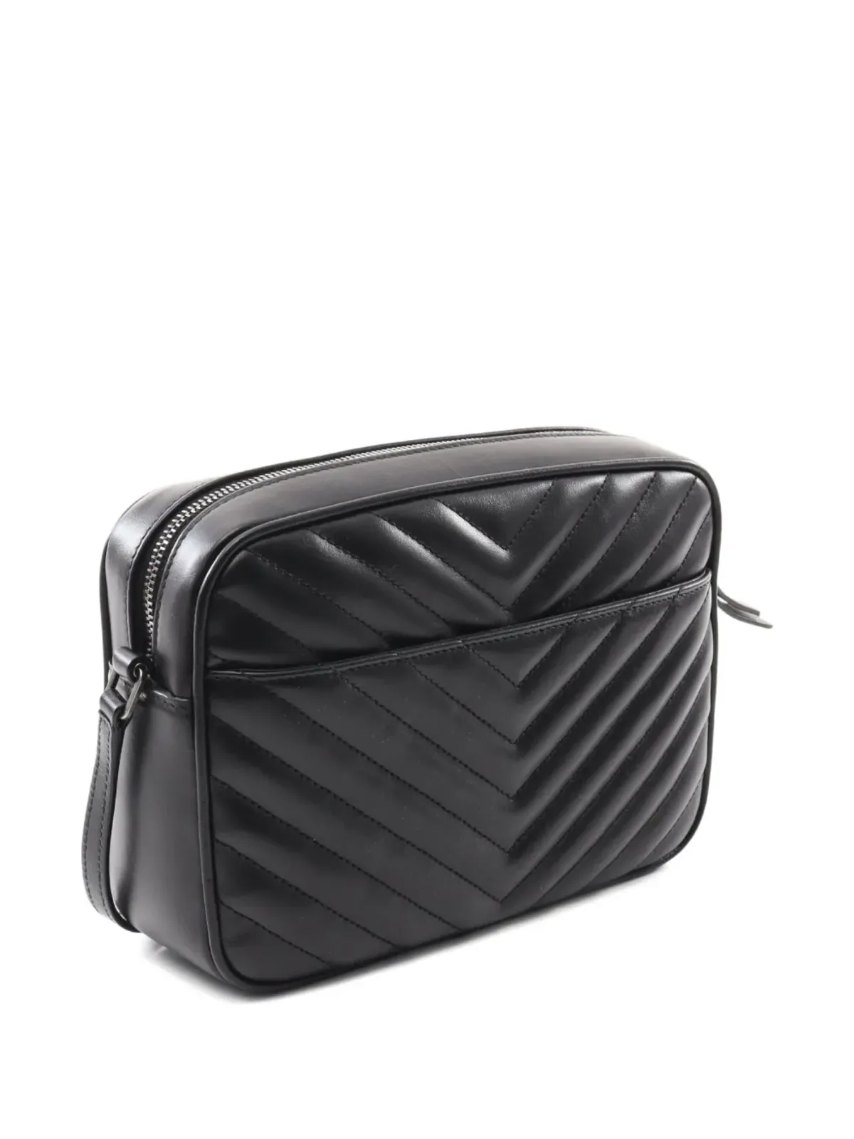 Saint Laurent Pre-Owned Lou Roux モノグラム チェボロン ショルダーバッグ - 画像2
