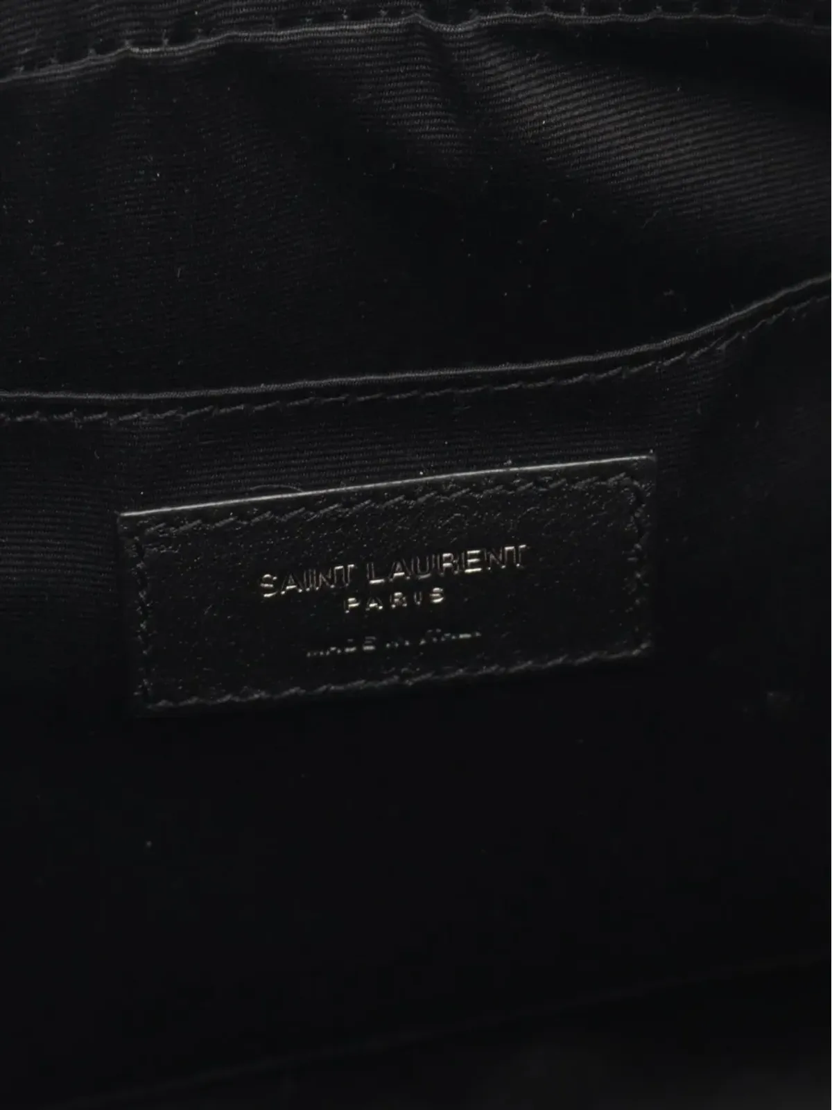 Saint Laurent Pre-Owned Lou Roux モノグラム チェボロン ショルダーバッグ - 画像4