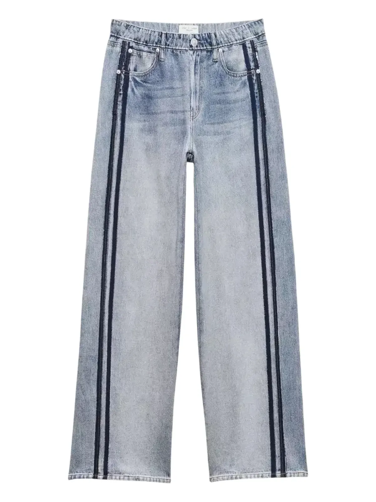 rag & bone ミラマー テリー サイドストライプジーンズ - 画像1