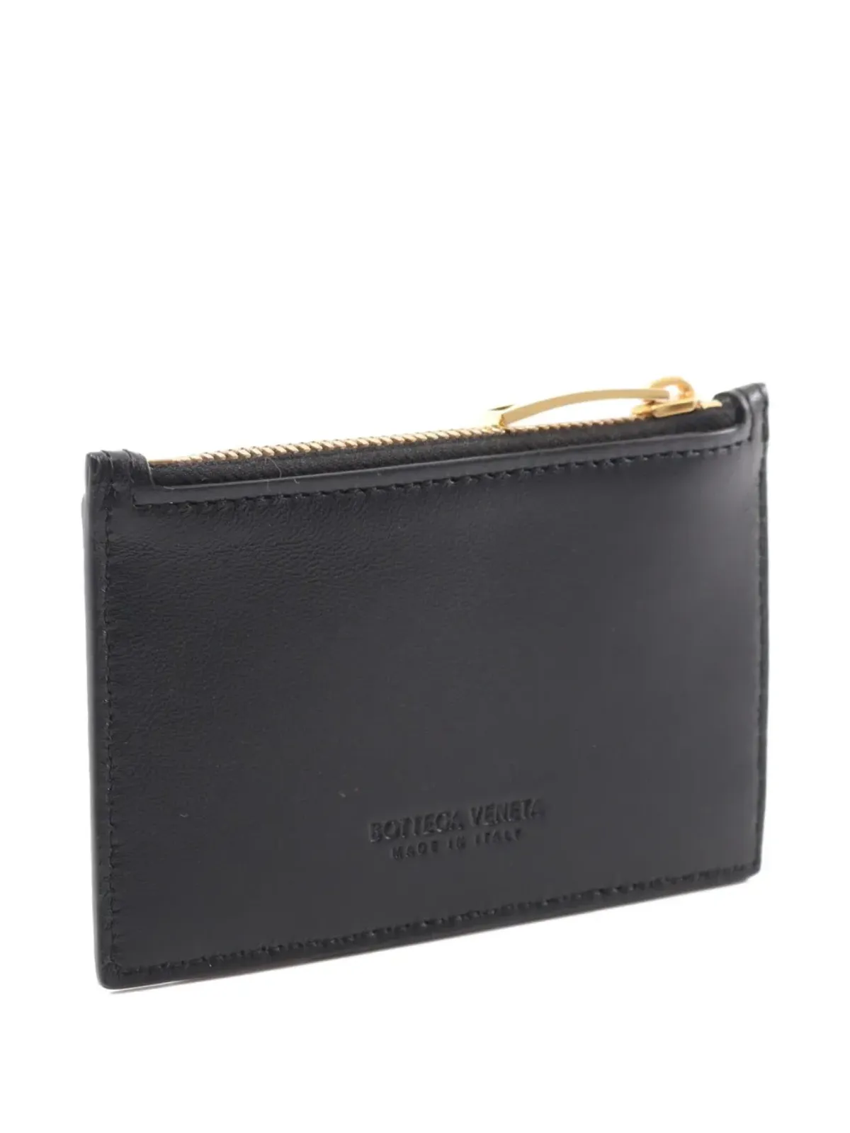 Bottega Veneta ビンテージイントレッチアート カードケース - ブラック - 画像2
