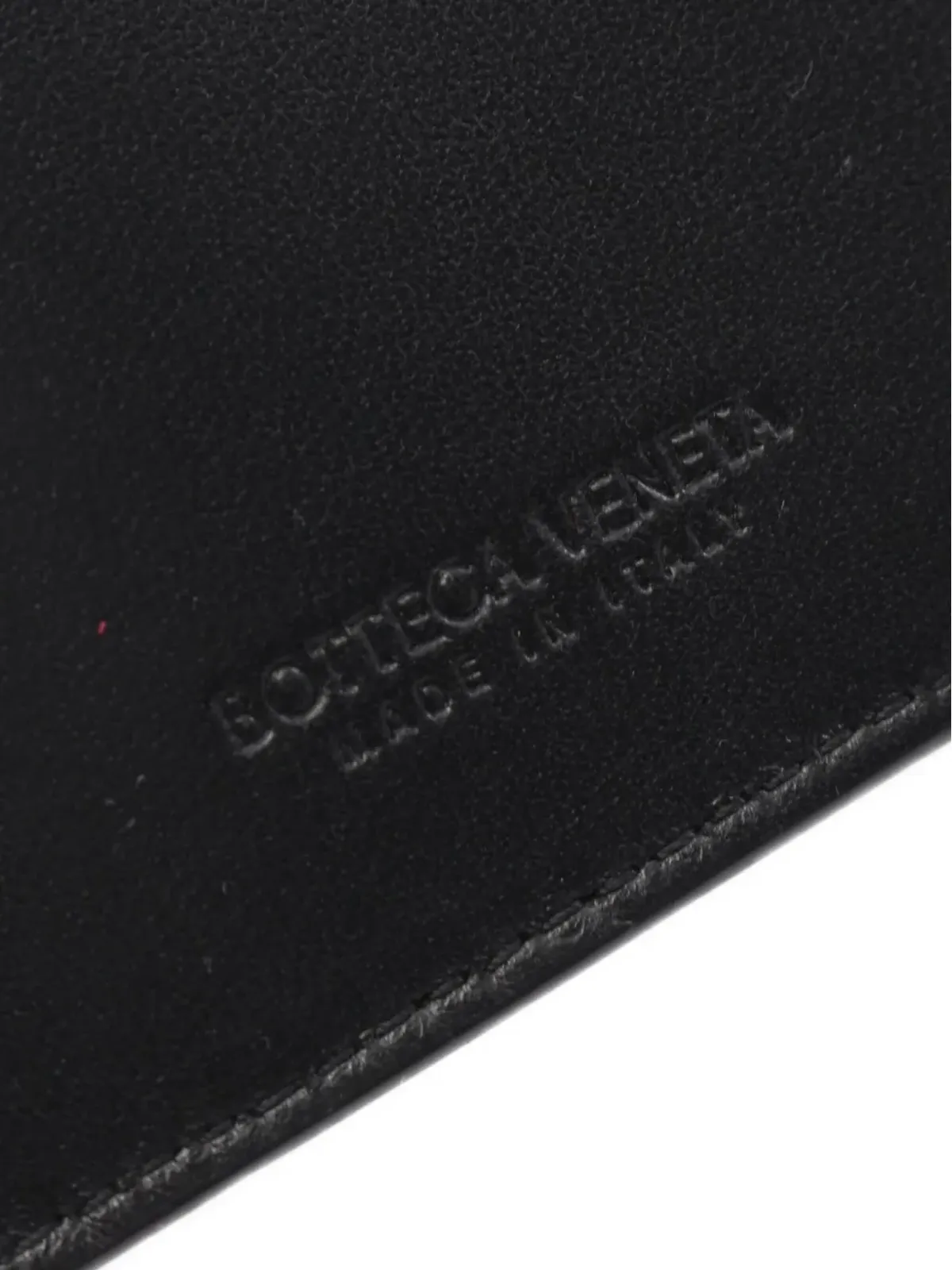 Bottega Veneta ビンテージイントレッチアート カードケース - ブラック - 画像3