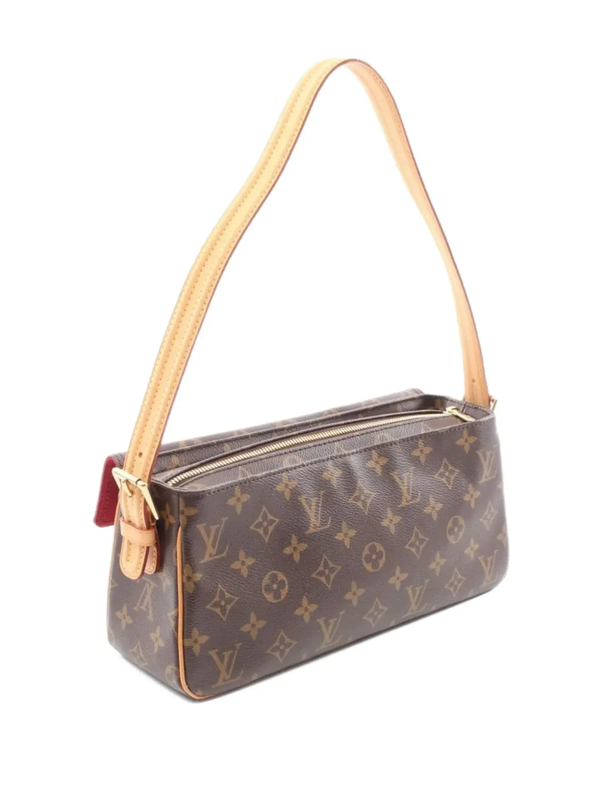 Louis Vuitton Pre-Owned 2003 Vivacite MM monogram shoulder bag - Brown - 画像2