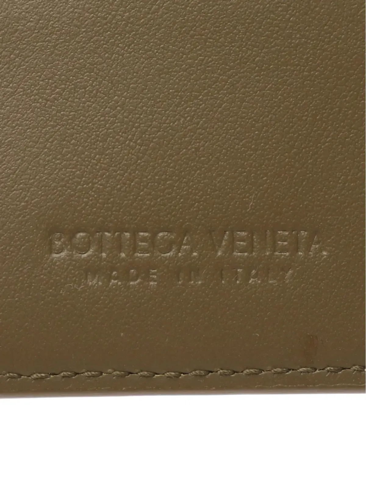 Bottega Veneta Pre-Owned イントレチャート レザー ウォレット - 画像4