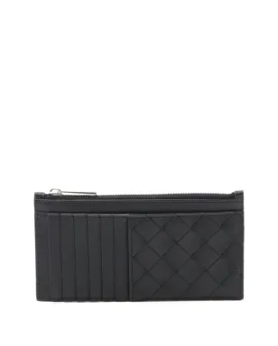 Bottega Veneta ビンテージ 2021 イントレチャート レザー ウォレット - サムネイル1