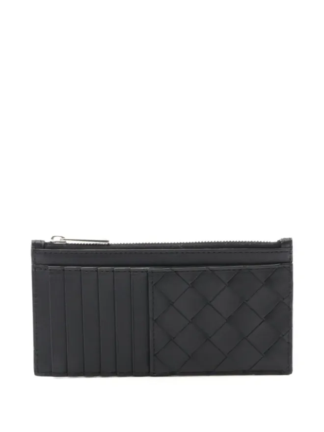 Bottega Veneta Pre-Owned Bottega Veneta ビンテージ 2021 イントレチャート レザー ウォレットの商品画像