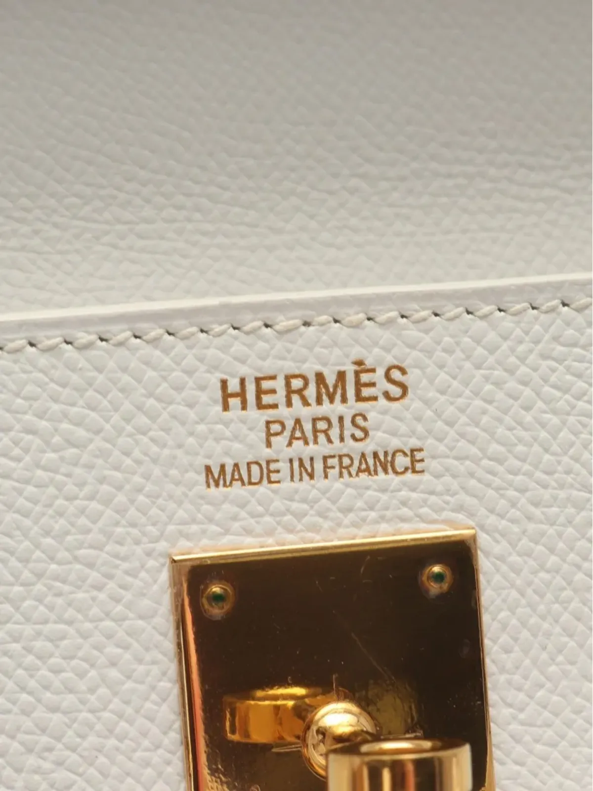 Hermès Pre-Owned 2005 Kelly 35 トートバッグ - ホワイト - 画像5