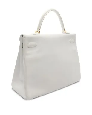 Hermès Pre-Owned 2005 Kelly 35 トートバッグ - ホワイト - サムネイル2
