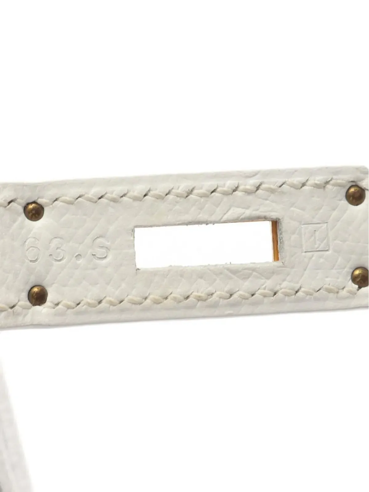 Hermès Pre-Owned 2005 Kelly 35 トートバッグ - ホワイト - 画像4