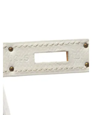 Hermès Pre-Owned 2005 Kelly 35 トートバッグ - ホワイト - サムネイル4