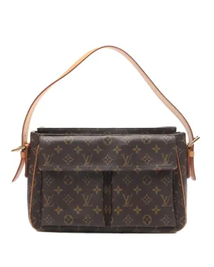Louis Vuitton Pre-Owned ヴィヴァサイトGM ショルダーバッグ ブラウン - サムネイル1