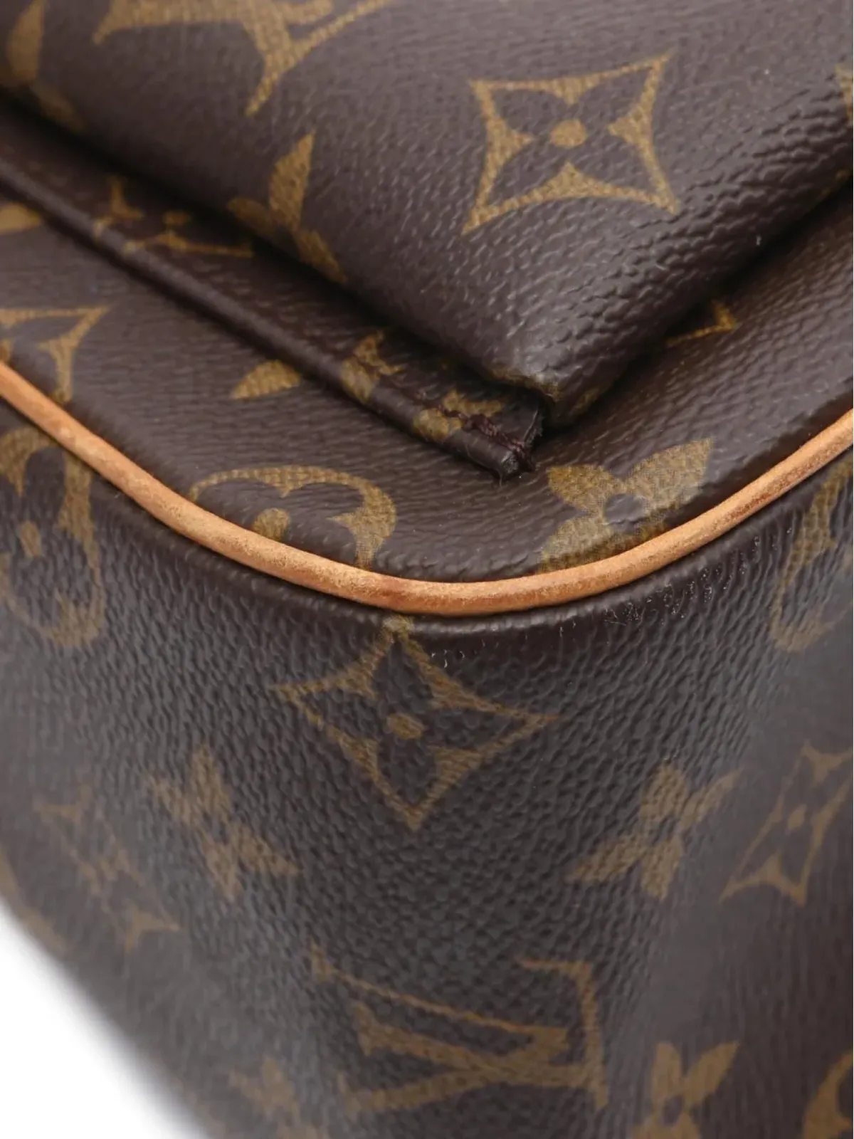 Louis Vuitton Pre-Owned ヴィヴァサイトGM ショルダーバッグ ブラウン - 画像3