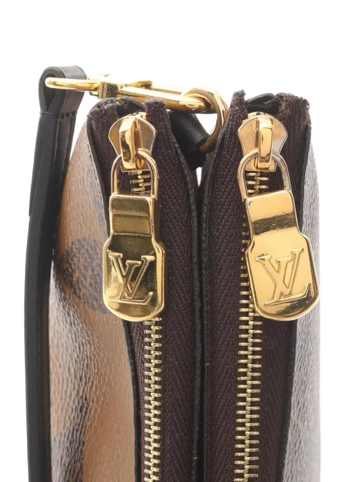 Louis Vuitton Pre-Owned ダブルジップ・モノグラム・ショルダーバッグ - 画像3