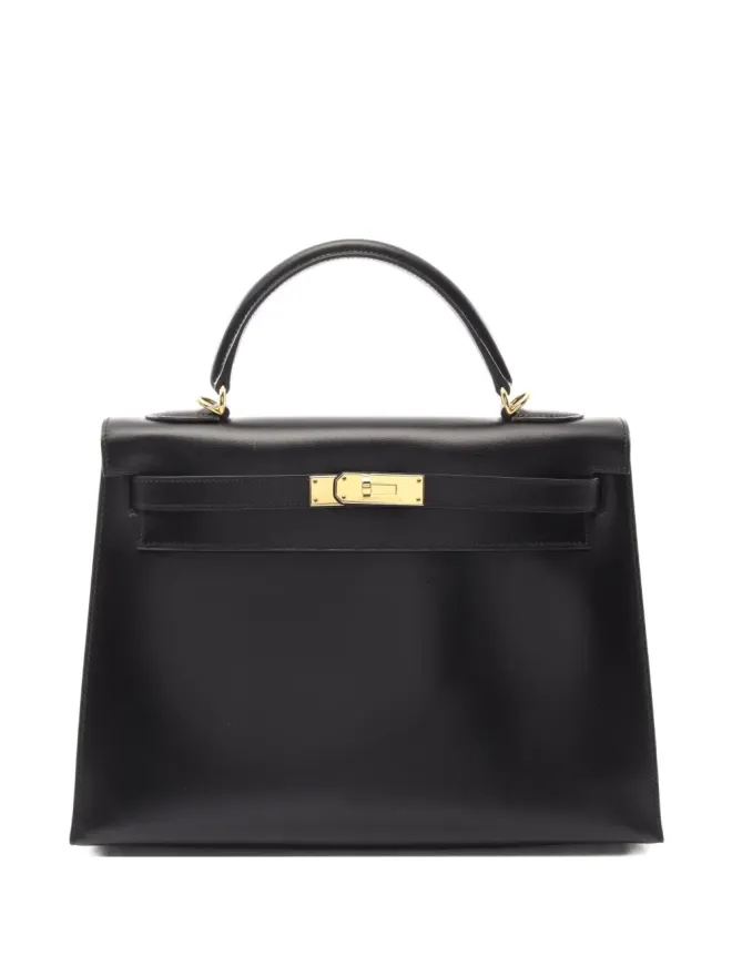 Hermès Pre-Owned Hermès Pre-Owned ケリー・セルリエ ボックスカーフ トートバッグの商品画像