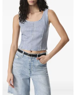 rag & bone デニムベスト - サムネイル3