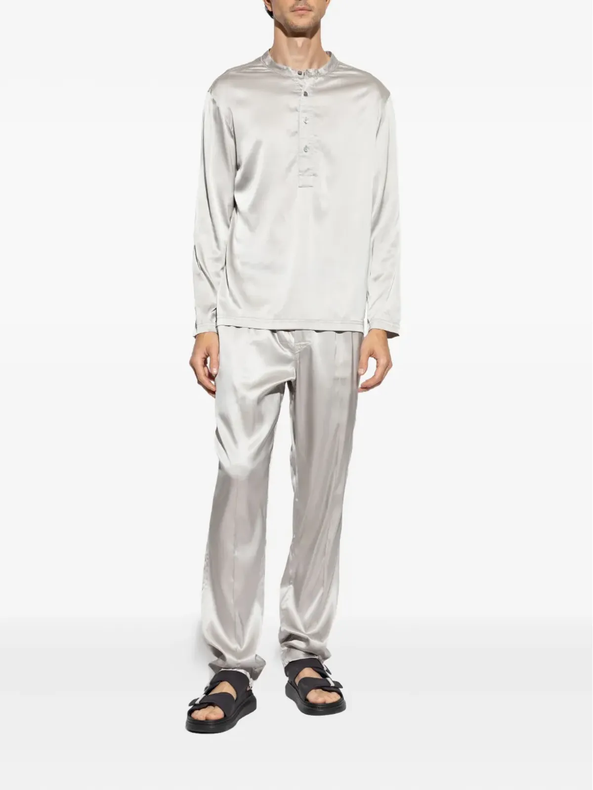 TOM FORD シルク混パジャマシャツ - 画像2