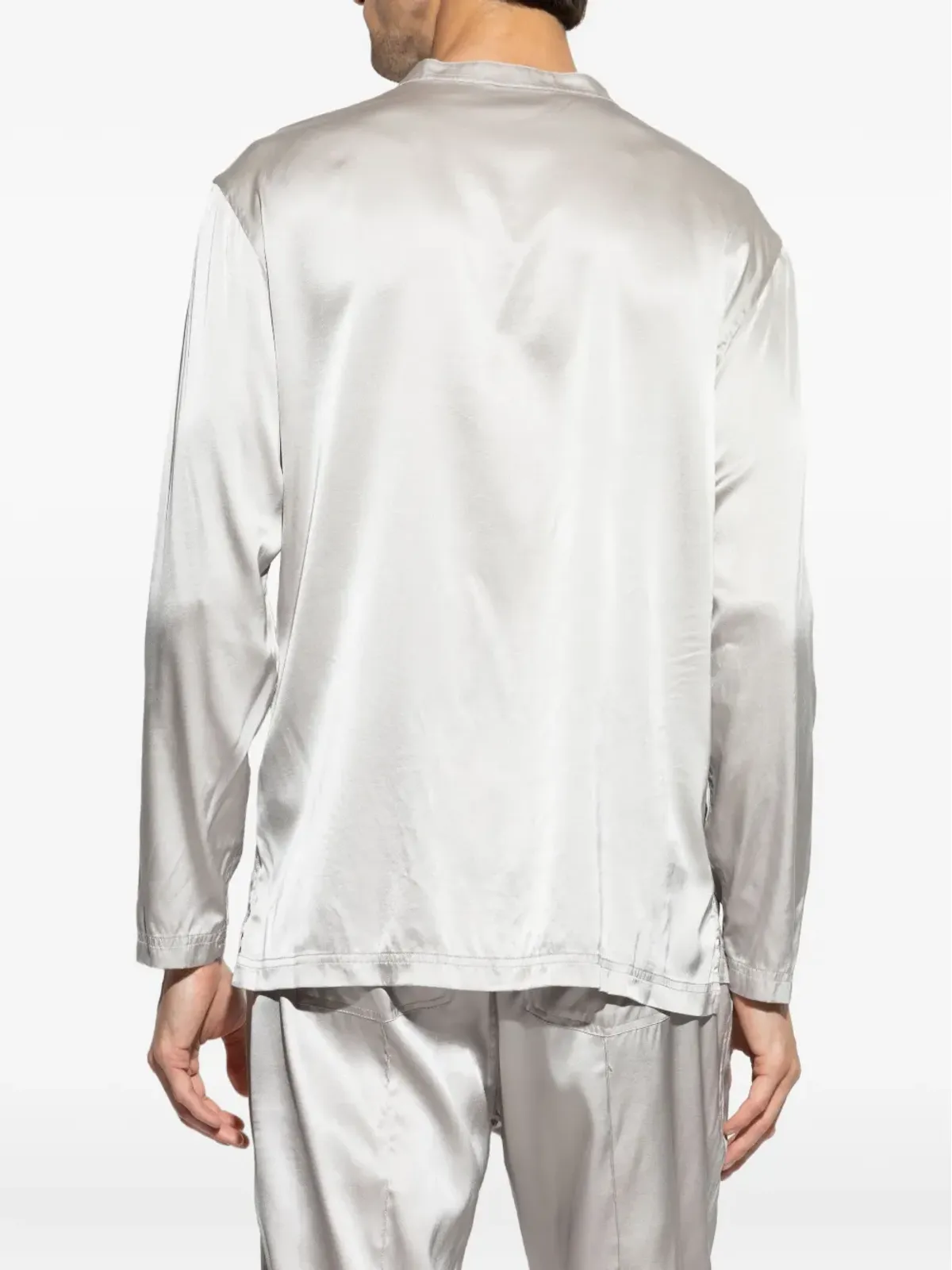 TOM FORD シルク混パジャマシャツ - 画像4