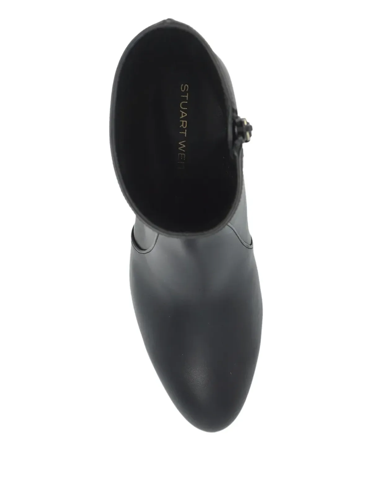 Stuart Weitzman レザー アンクルブーツ ブラック - 画像4