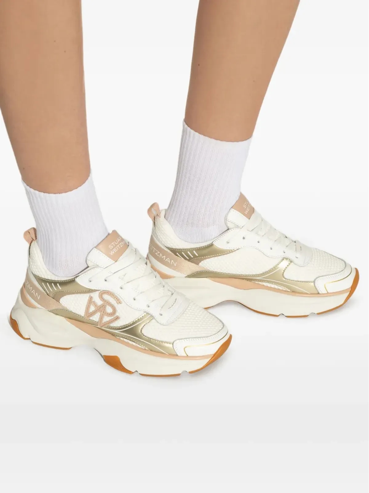 Stuart Weitzman ロゴ入りスニーカー - 画像5