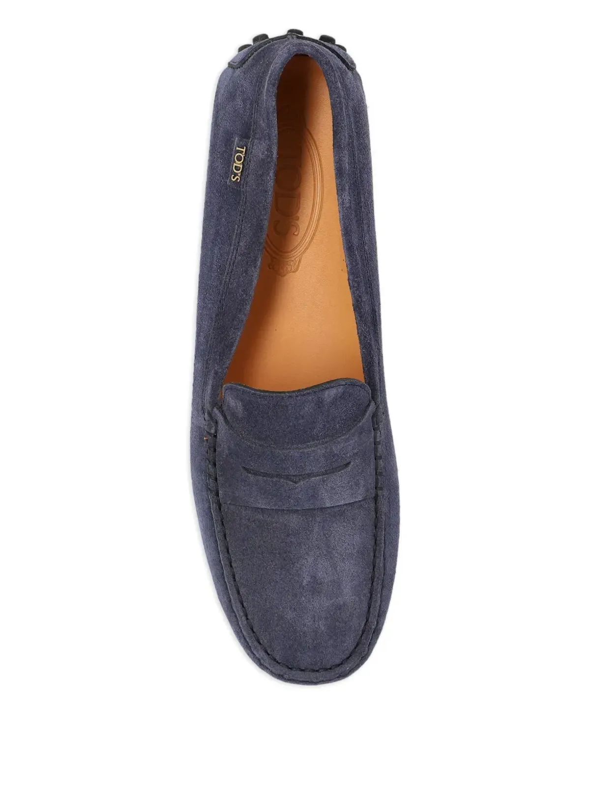 Tod's ゴンミーノ つぶ模様スエード ローファー - 画像4