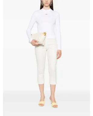 Jacquemus ロゴパッチ長袖Tシャツ - サムネイル2