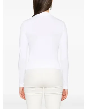 Jacquemus ロゴパッチ長袖Tシャツ - サムネイル4