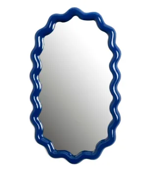 &k Amsterdam Zigzag wave mirror - Blue - サムネイル2