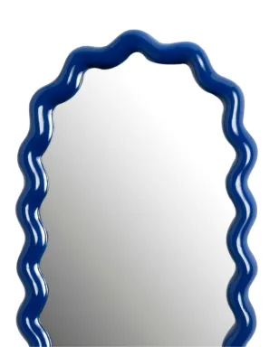 &k Amsterdam Zigzag wave mirror - Blue - サムネイル3