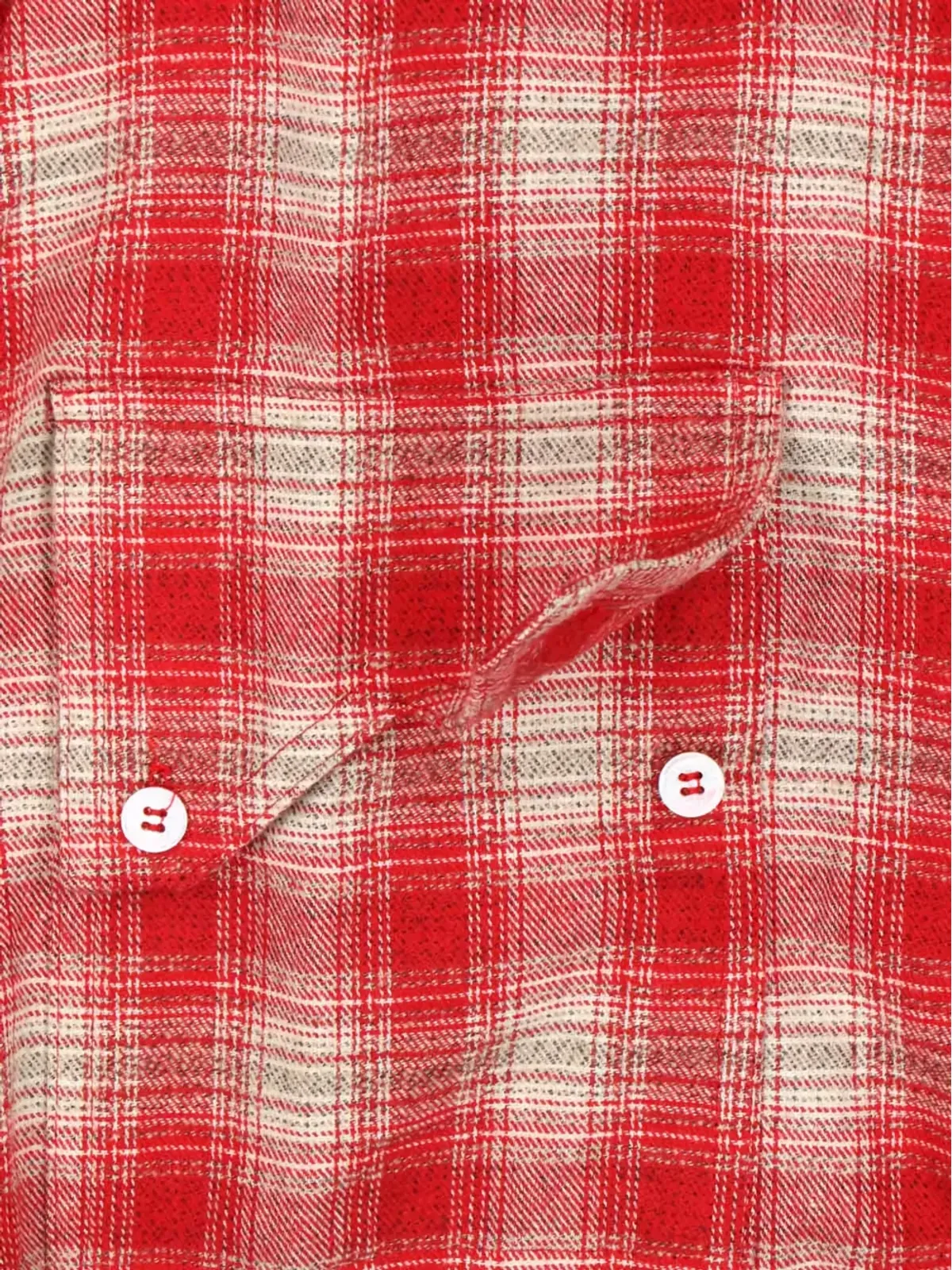RHUDE チェックシャツ レッド - 画像4