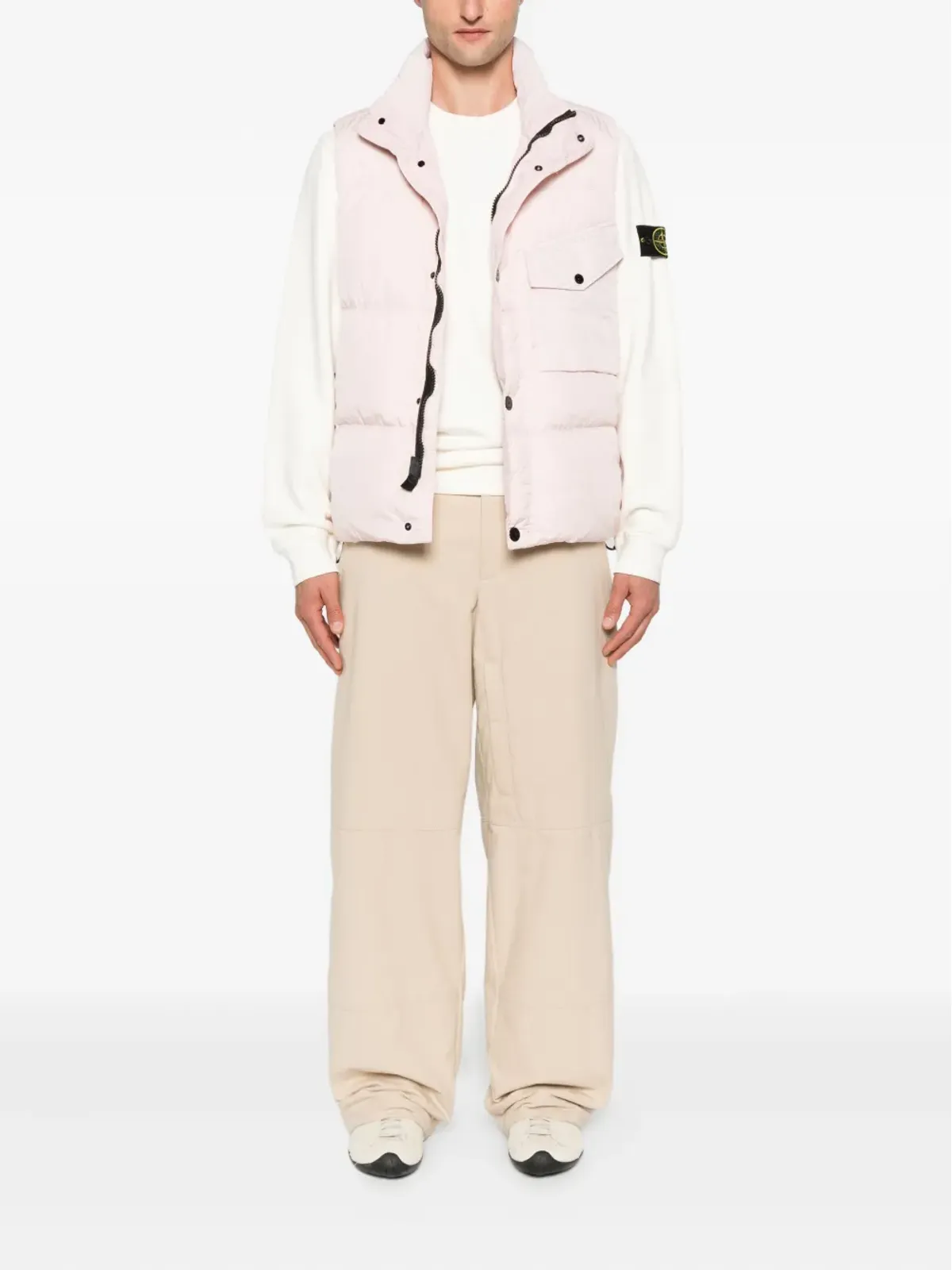 Stone Island コンパスモチーフ ベスト - 画像2