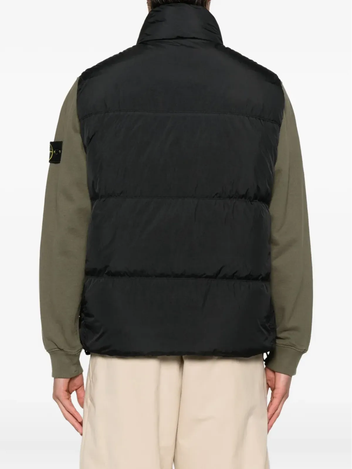 Stone Island キルテッドパネルドベスト - 画像4