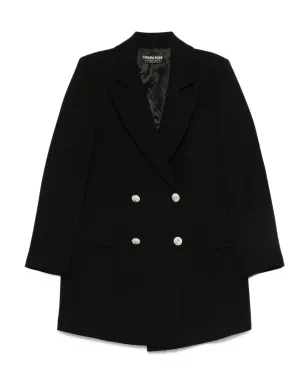 CHIARA BONI La Petite Robe エコプリー 装飾付き ダブルブレストコート - サムネイル1