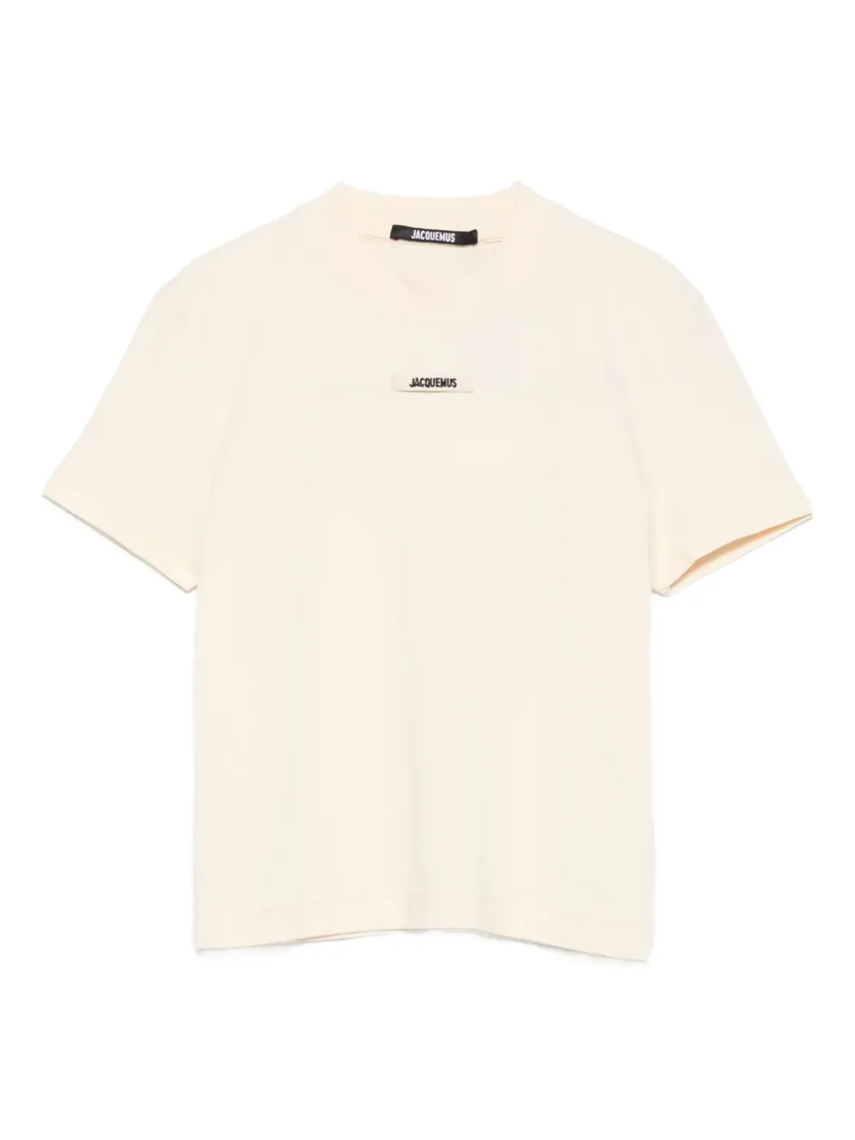 Jacquemus ロゴパッチ コットン Tシャツ - 画像1