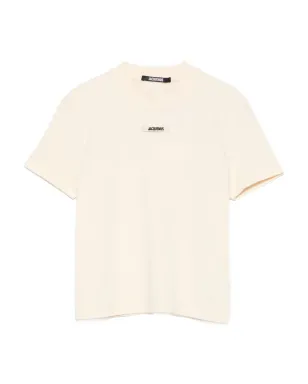 Jacquemus ロゴパッチ コットン Tシャツ - サムネイル1