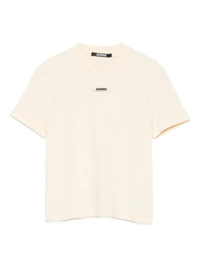 JACQUEMUS Jacquemus ロゴパッチ コットン Tシャツの商品画像