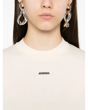 Jacquemus ロゴパッチ コットン Tシャツ - サムネイル5