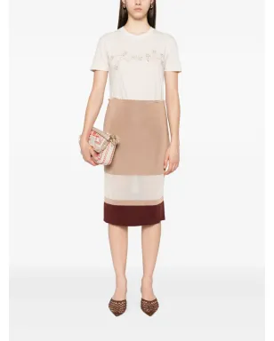 FENDI スパンコール装飾Tシャツ - サムネイル2