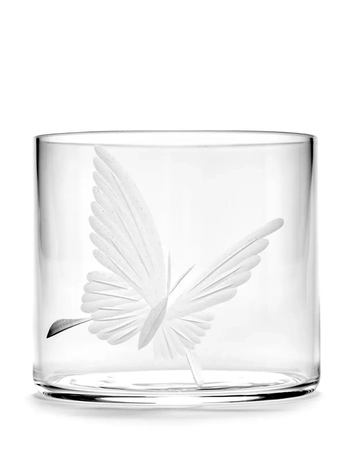 Serax x Tomorrowland butterfly-motif glass (set of four) - White - 画像1