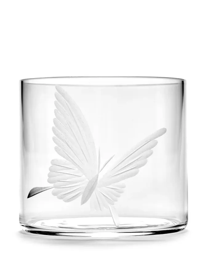 Serax Serax x Tomorrowland butterfly-motif glass (set of four) - Whiteの商品画像