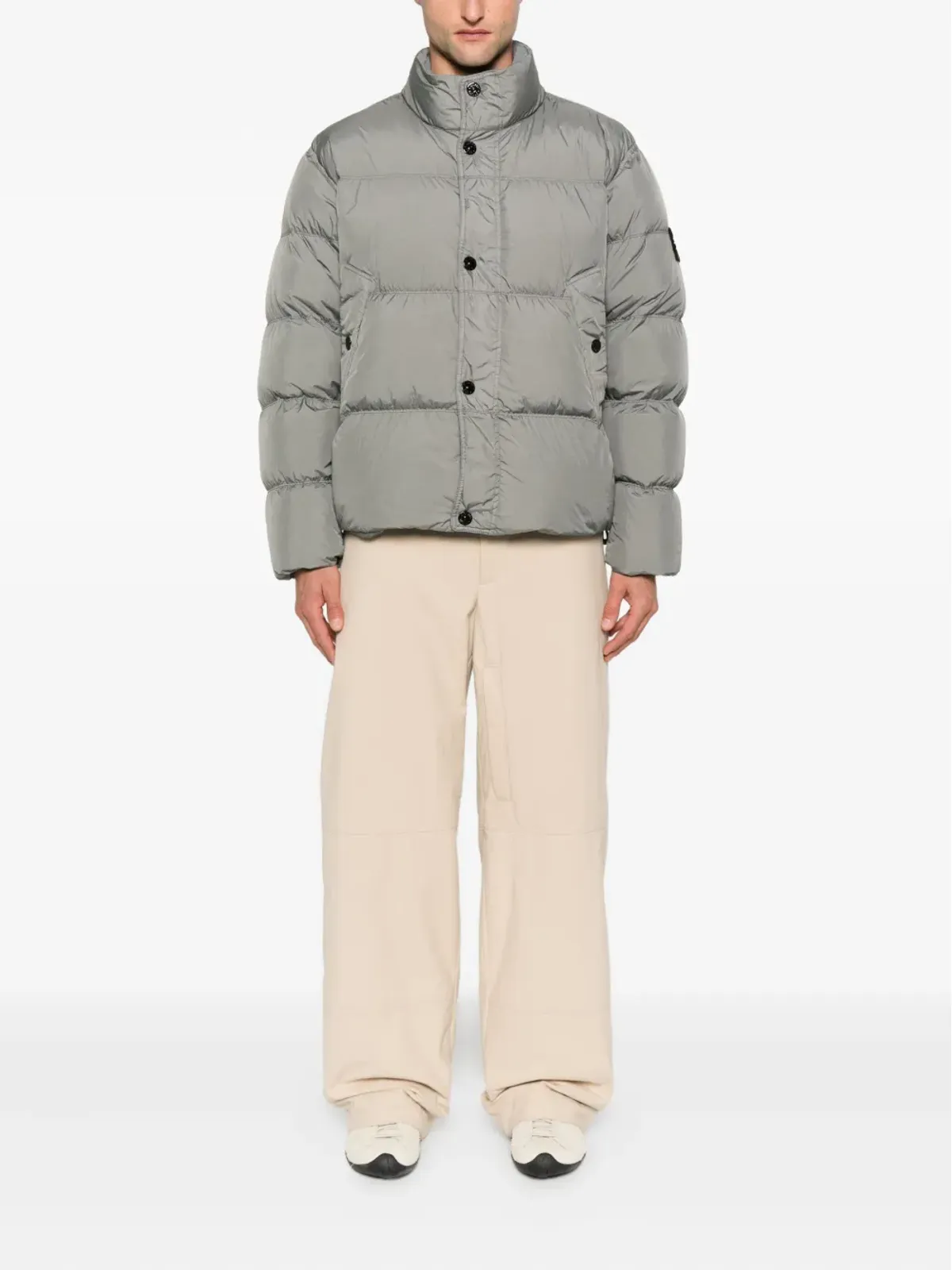 Stone Island パッド入りスタンドカラー ジャケット - 画像2
