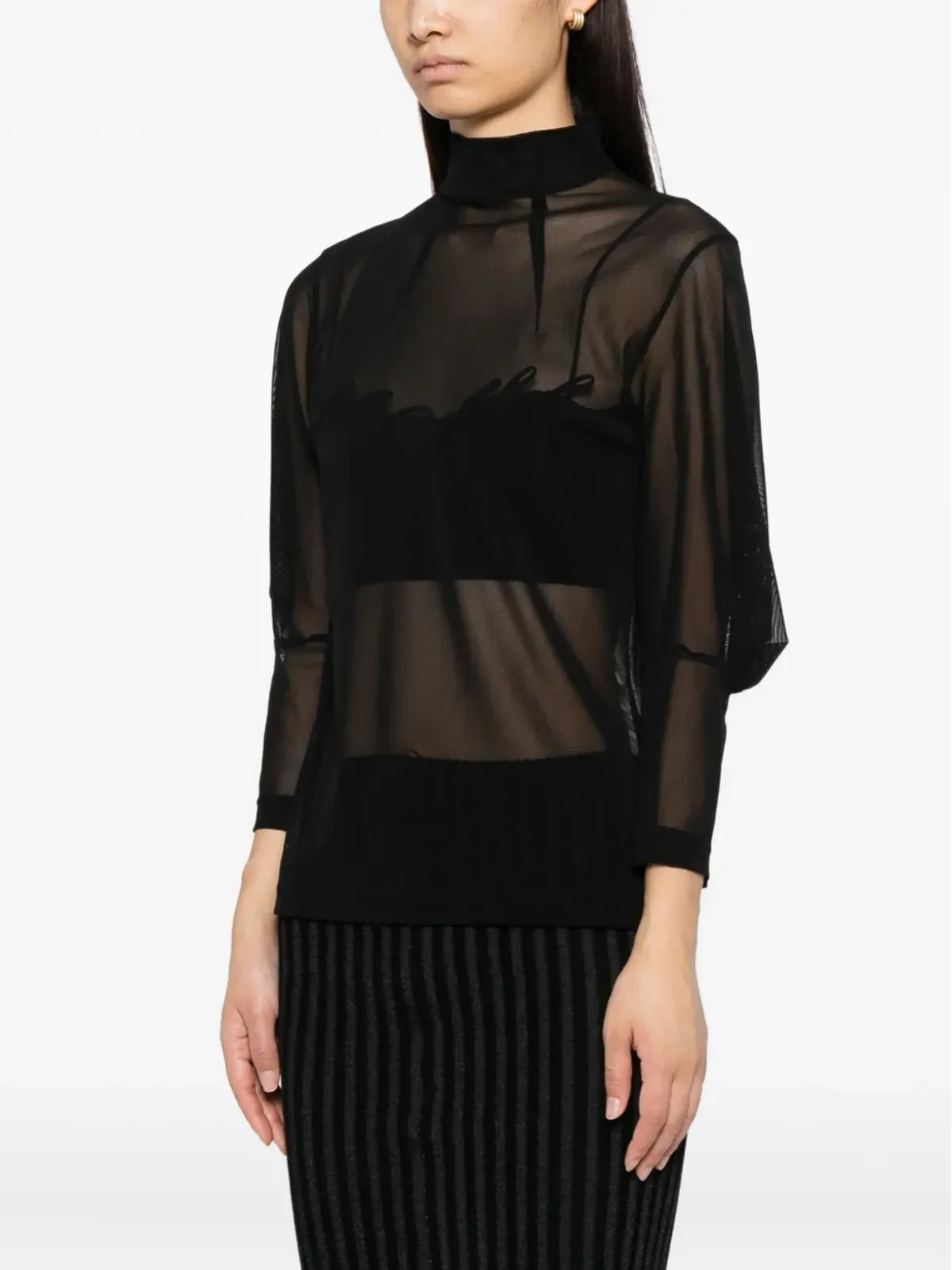 Noir Kei Ninomiya メッシュトップ - 画像3
