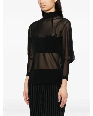 Noir Kei Ninomiya メッシュトップ - サムネイル3
