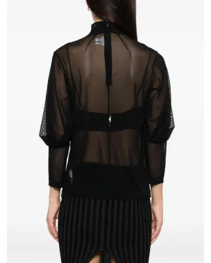 Noir Kei Ninomiya メッシュトップ - サムネイル4