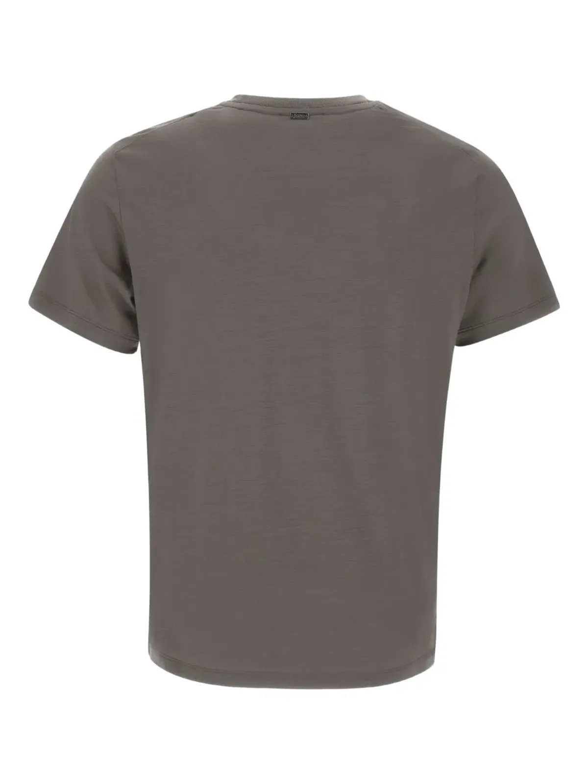 Herno リブネック ウール Tシャツ - グレー - 画像2