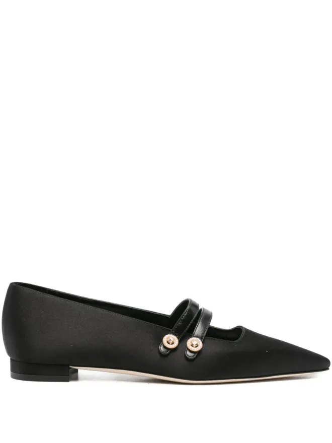 Manolo Blahnik Manolo Blahnik Polmana ポインテッドトゥ バレエフラットの商品画像